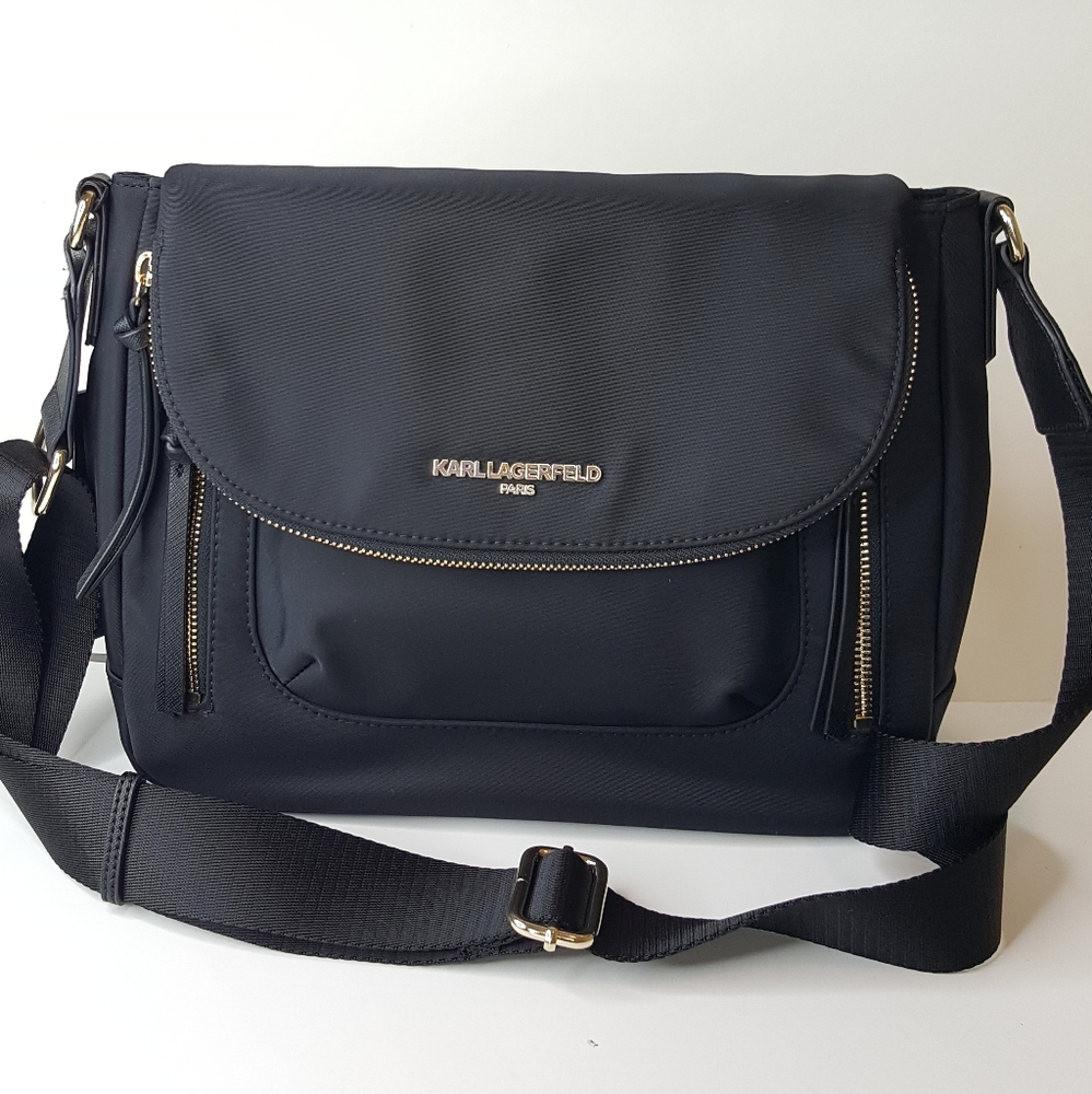 COPY - KARL LAGERFELD Paris cross body bag.